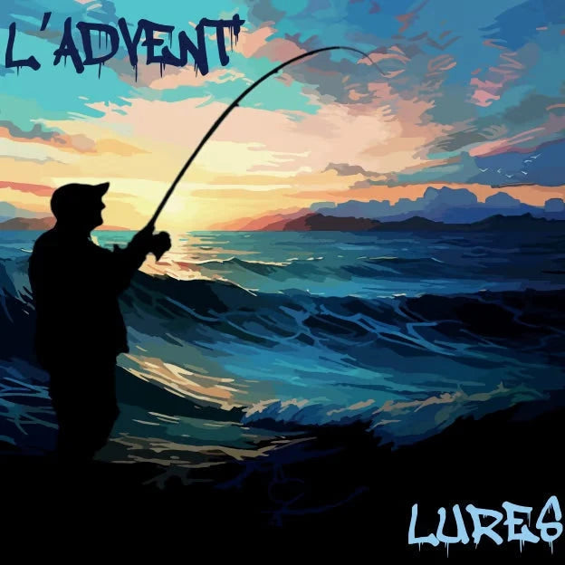 Fishing Advent Calendar 24-Piece Lure & Tackle Set