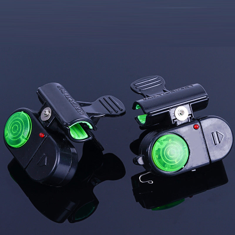 Fishing Bite Alarm Sound & LED Adjustable Sensitivity Weatherproof