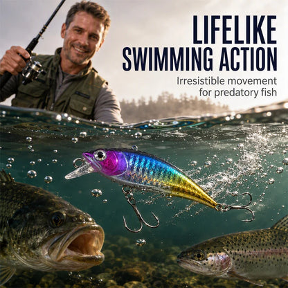 Fishing Lure Advent Calendar 24-Day Countdown Assorted Lures