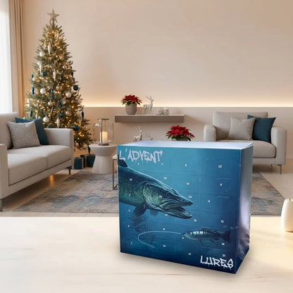 Fishing Lure Advent Calendar 24 Unique Lures Freshwater & Saltwater