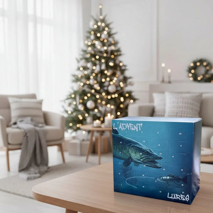 Fishing Lure Advent Calendar 24 Unique Lures Freshwater & Saltwater