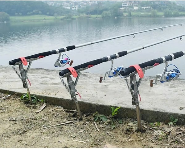 Fishing Rod Holder Automatic Bite Sensor Stainless Steel