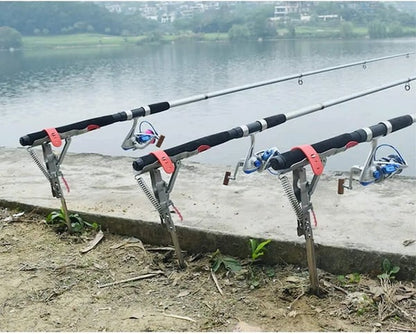 Fishing Rod Holder Automatic Bite Sensor Stainless Steel
