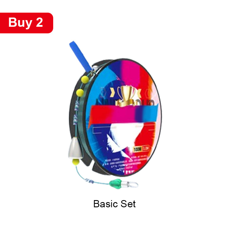 Fishing Set Automatic Bottom Detection 100m Nylon Line