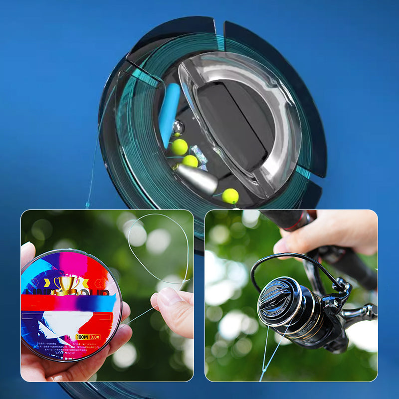 Fishing Set Automatic Bottom Detection 100m Nylon Line