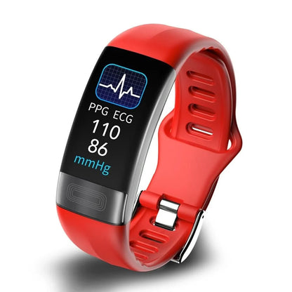 Fitness Tracker ECG Blood Pressure & Heart Rate Monitoring