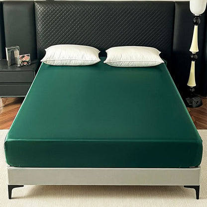 Fitted Mattress Cover Soft Breathable Microfiber Elastic Band