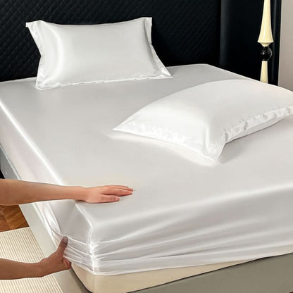 Fitted Mattress Cover Soft Breathable Microfiber Elastic Band