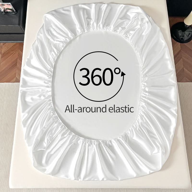 Fitted Mattress Cover Soft Breathable Microfiber Elastic Band