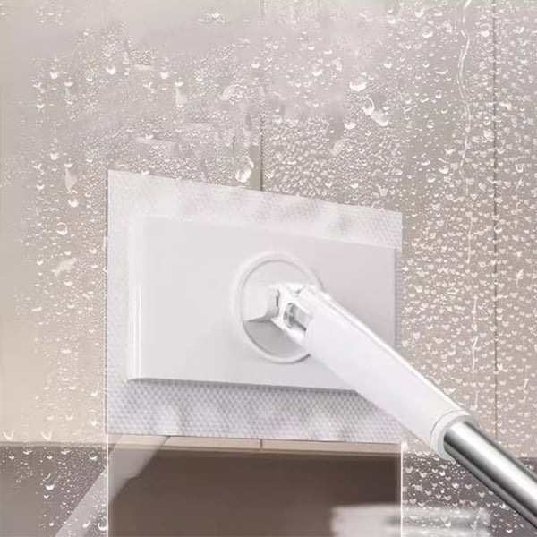 Flat Mop 360° Swivel Touch-Free Pad Change