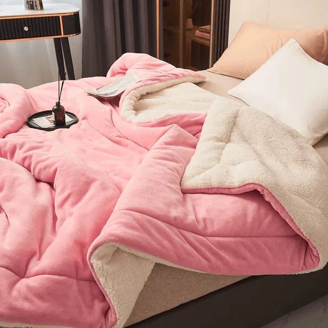 Fleece Blanket Soft Flannel Machine Washable