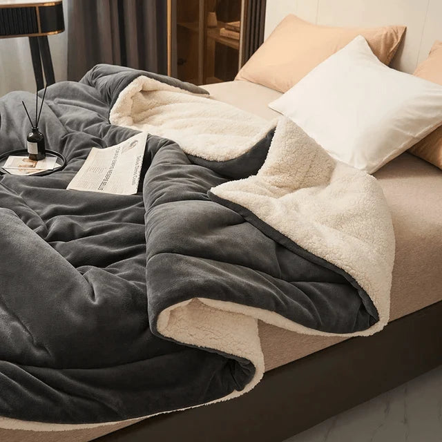 Fleece Blanket Soft Flannel Machine Washable