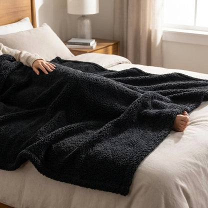 Fleece Blanket Soft Fleece & Waterproof Backing