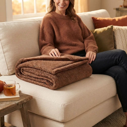 Fleece Blanket Soft Fleece & Waterproof Backing
