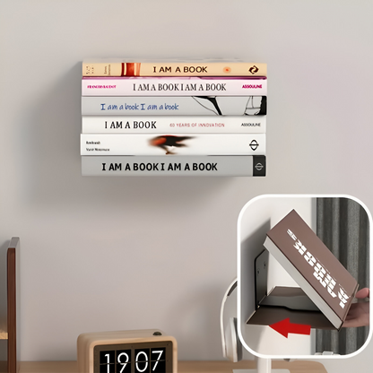 Floating Book Holder Invisible Mounting Set of 2