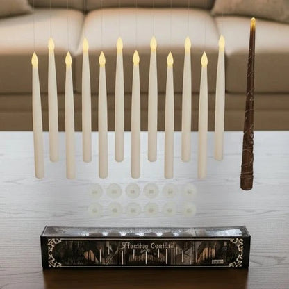 Floating Candles Flameless Flickering Set of 12