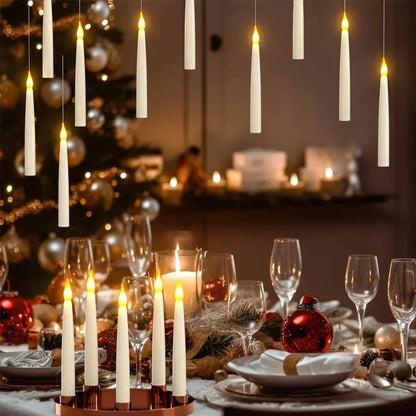 Floating Candles Flameless Flickering Set of 12