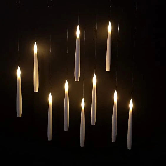 Floating Candles Flameless Flickering Set of 12