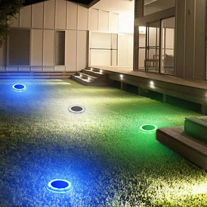 Floating Pool Light Solar-Powered Color-Changing IP68 Waterproof