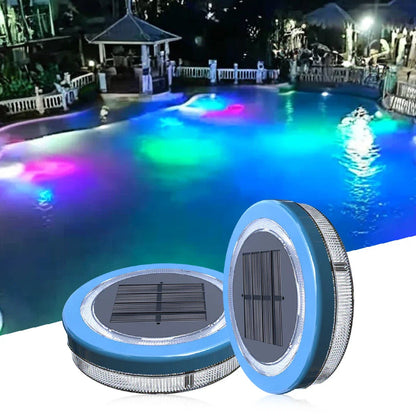 Floating Pool Light Solar-Powered Color-Changing IP68 Waterproof