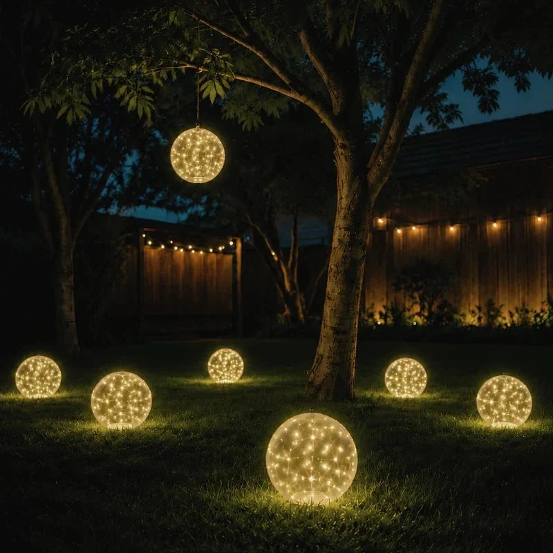 Floating Pool Light Solar-Powered Inflatable Waterproof LED