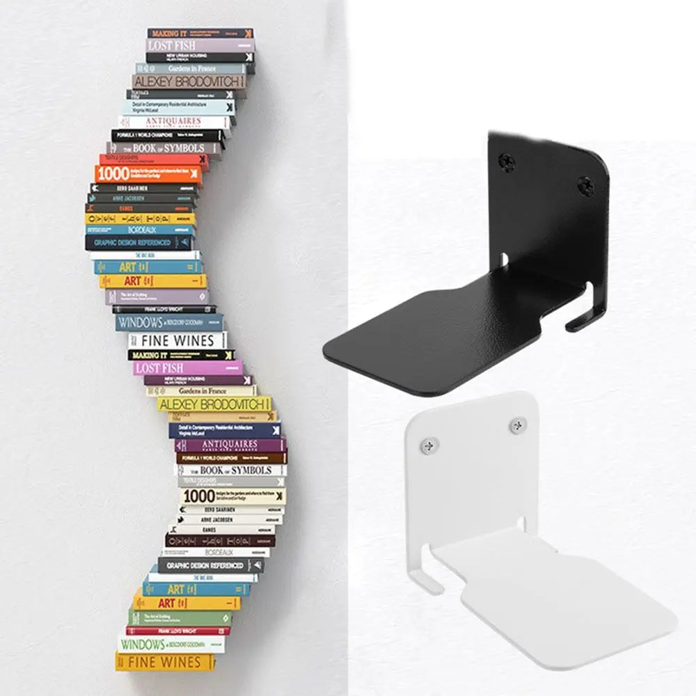 Floating Wall Shelf Invisible Mounting Set of 4