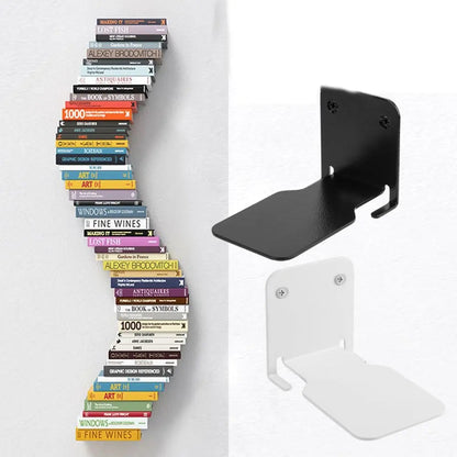 Floating Wall Shelf Invisible Mounting Set of 4