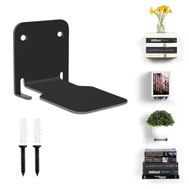 Floating Wall Shelf Invisible Mounting Set of 4