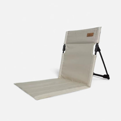 Floor Chair Foldable Padded Seat & Adjustable Backrest