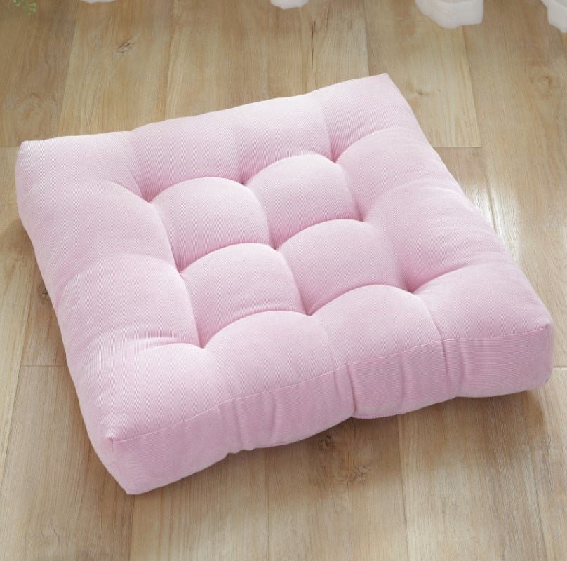 Floor Cushion Japanese Quilted Cotton Corduroy Thick Foam
