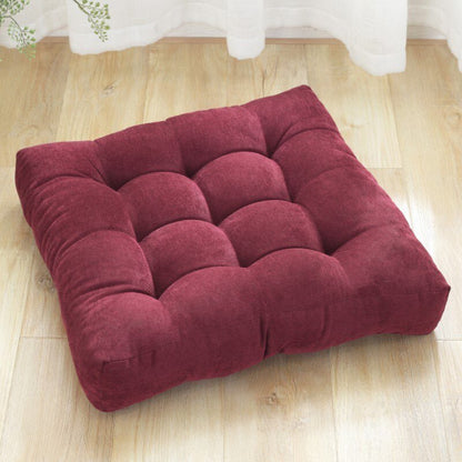 Floor Cushion Japanese Quilted Cotton Corduroy Thick Foam