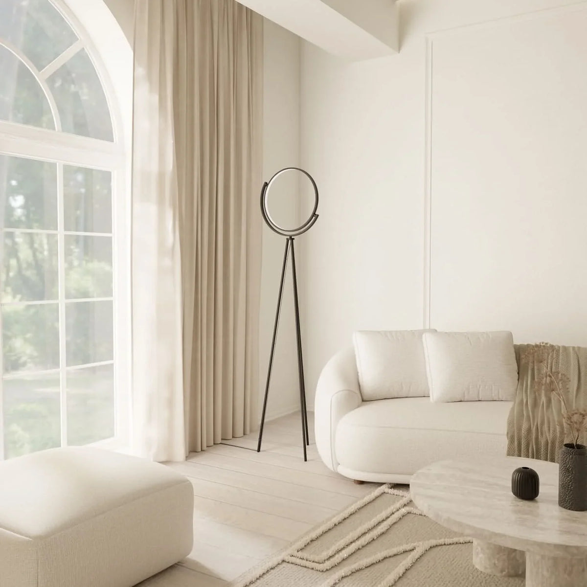 Floor Lamp Dimmable LED Adjustable Color Temperature