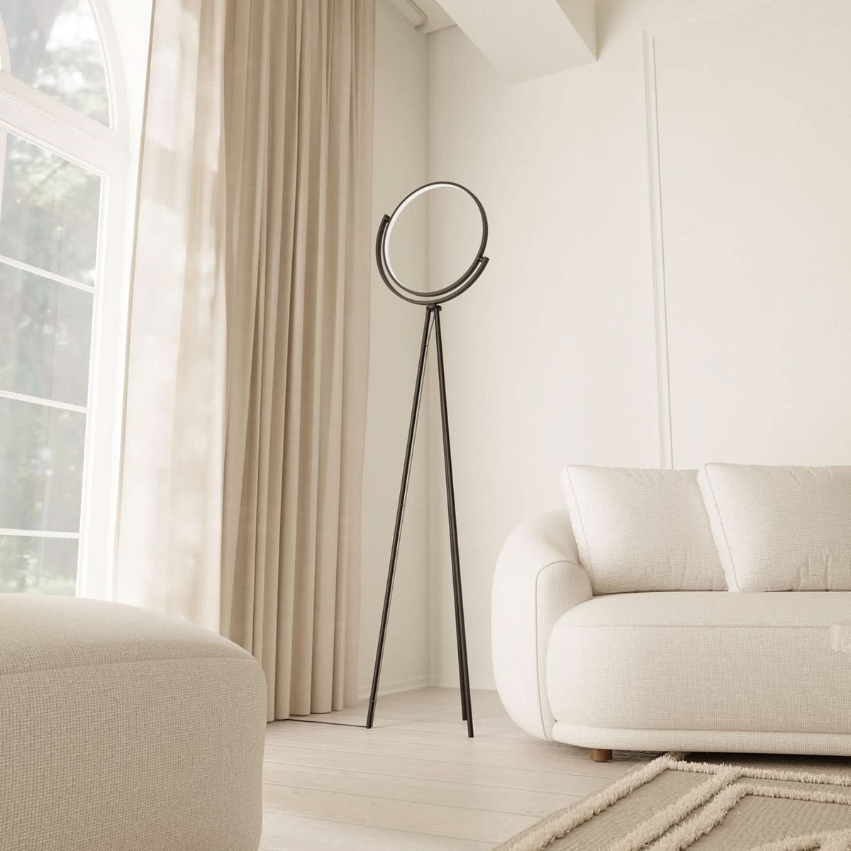 Floor Lamp Dimmable LED Adjustable Color Temperature