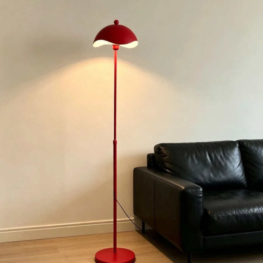 Floor Lamp Slim Dome Dimmable Remote & Voice Control