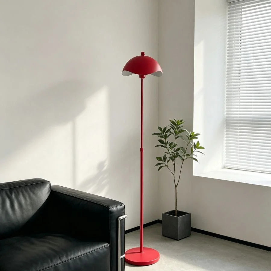 Floor Lamp Slim Dome Dimmable Remote & Voice Control