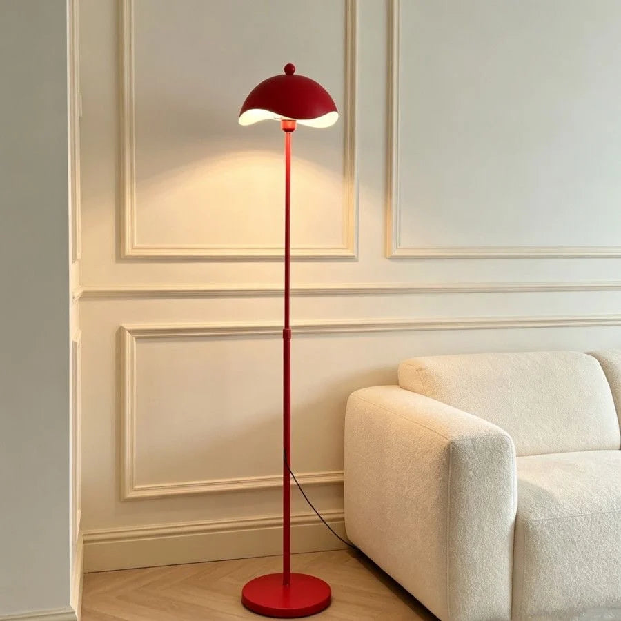 Floor Lamp Slim Dome Dimmable Remote & Voice Control