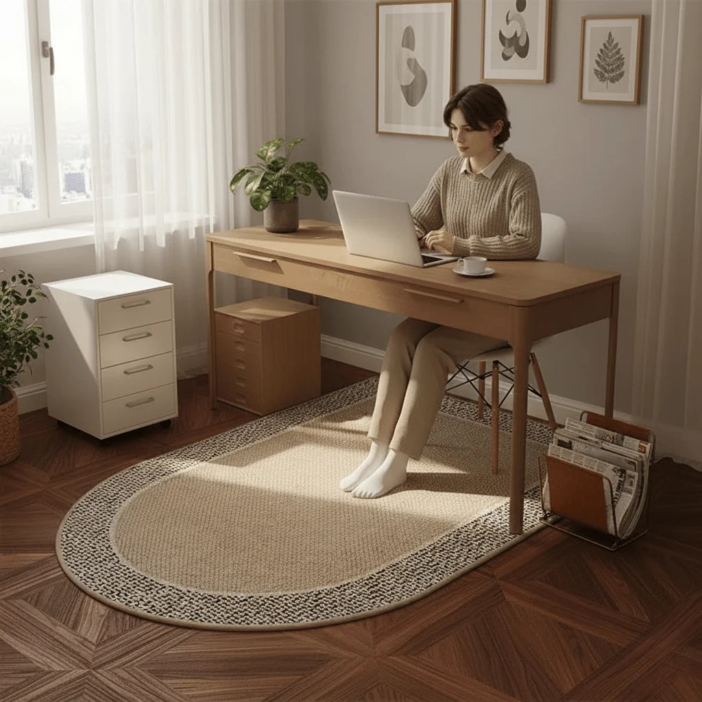 Floor Protection Mat Transparent PVC Non-Slip Surface