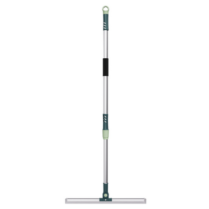 Floor Squeegee 180° Rotating Head Telescopic Handle Silicone Blade