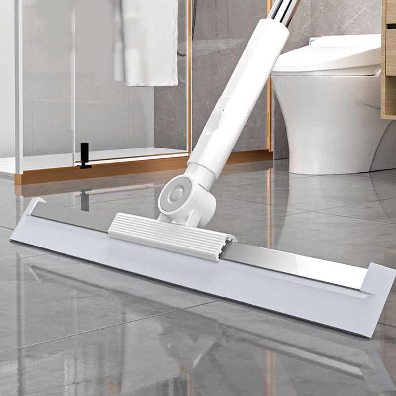 Floor Squeegee 3-in-1 Silicone Head 180° Rotating Telescopic Handle