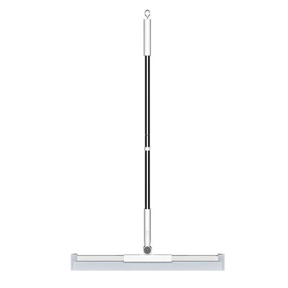 Floor Squeegee 3-in-1 Silicone Head 180° Rotating Telescopic Handle