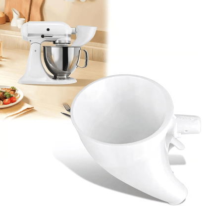 Flour Funnel Guided Spout Auxiliary Hub Fit