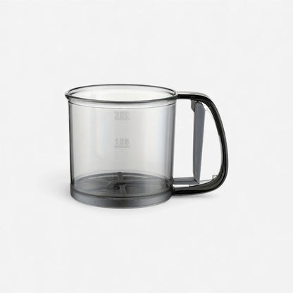 Flour Sifter One-Hand Squeeze Measurement Marks Stainless Steel Mesh