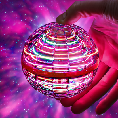 Flying Orb Toy Self-Stabilizing USB Rechargeable & RGB LED