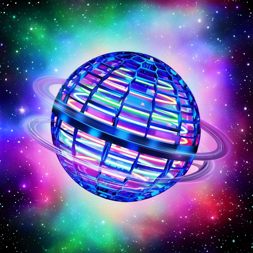 Flying Orb Toy Self-Stabilizing USB Rechargeable & RGB LED