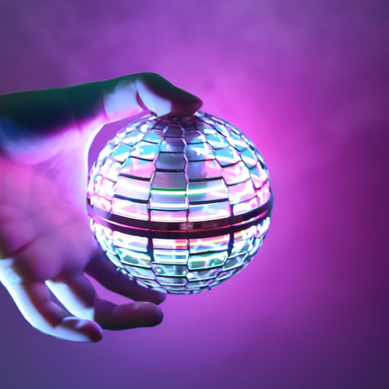 Flying Orb Toy Self-Stabilizing USB Rechargeable & RGB LED