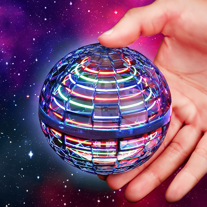 Flying Orb Toy Self-Stabilizing USB Rechargeable & RGB LED
