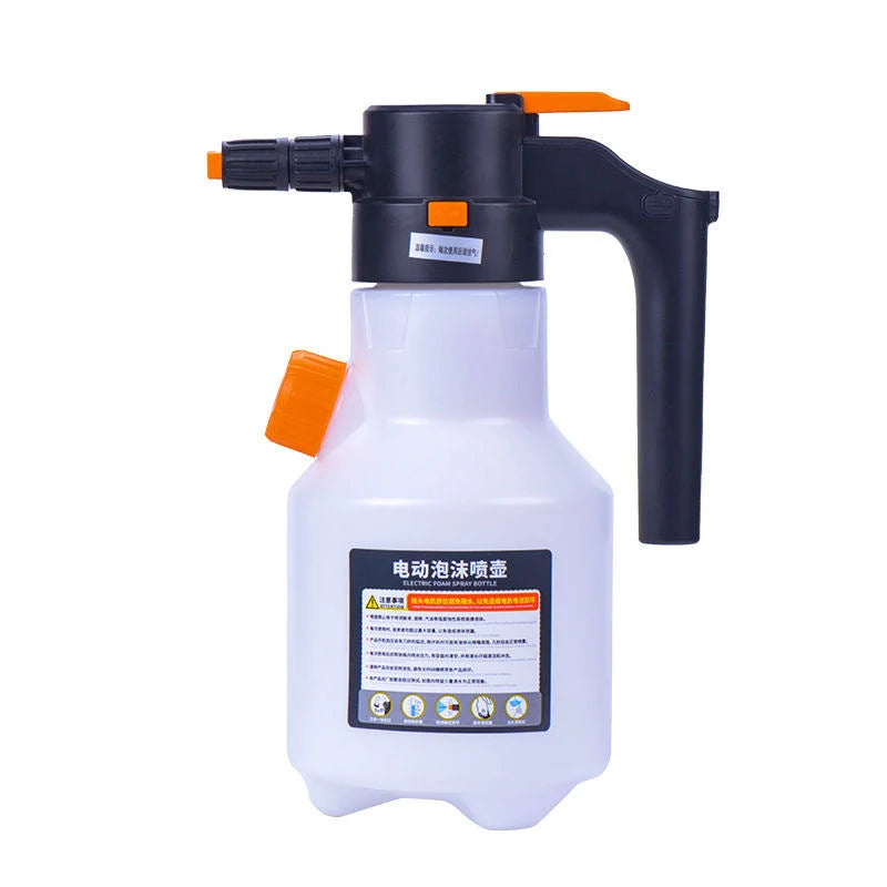 Foam Sprayer Electric USB Rechargeable Adjustable Nozzle