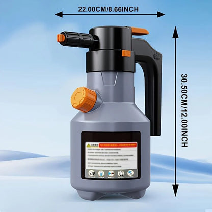 Foam Sprayer Electric USB Rechargeable Adjustable Nozzle