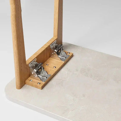Folding Bracket Set of 2 Auto-Lock Steel 496 lb
