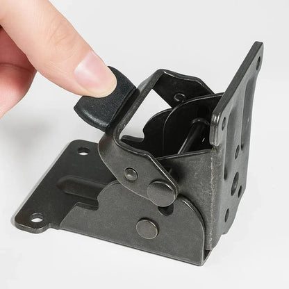 Folding Bracket Set of 2 Auto-Lock Steel 496 lb